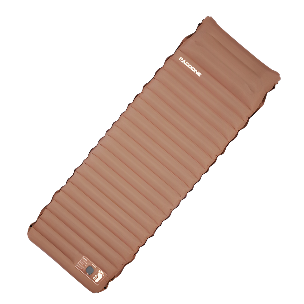 Outdoor Inflatable Mattress with Pillow and Built In Inflator Pump