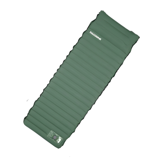 Outdoor Inflatable Mattress with Pillow and Built In Inflator Pump