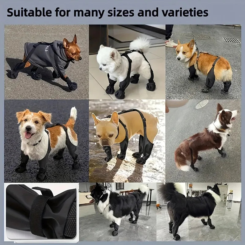 Dog Boots Waterproof Anti-Slip